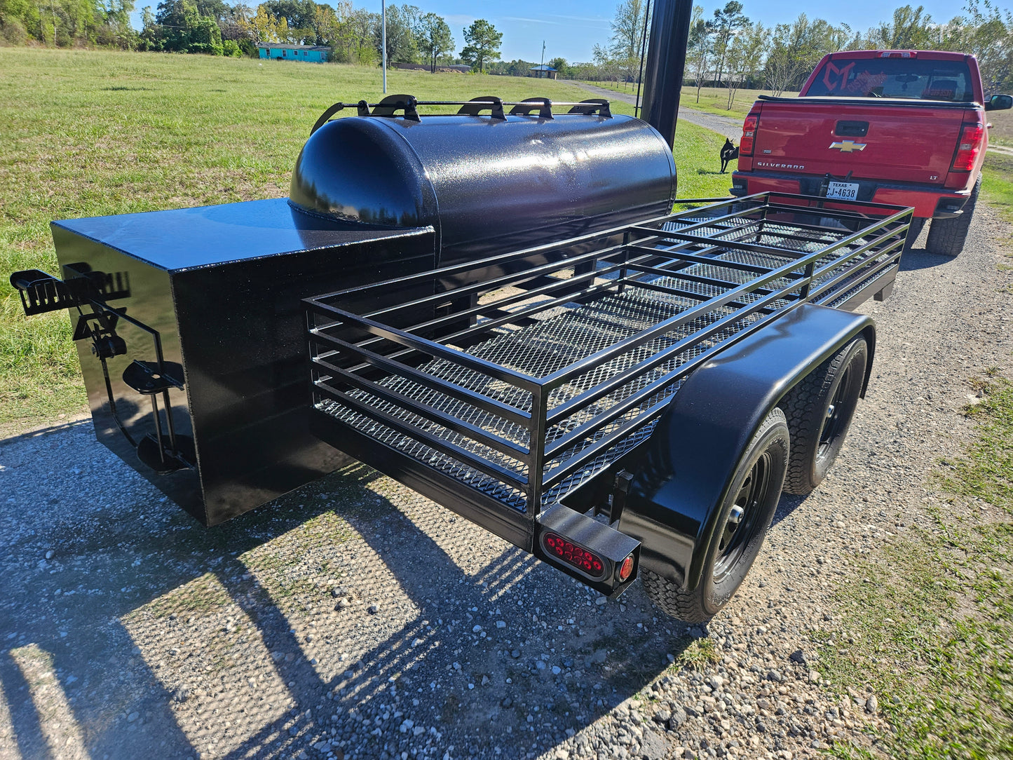 150g Tandem axle trailer