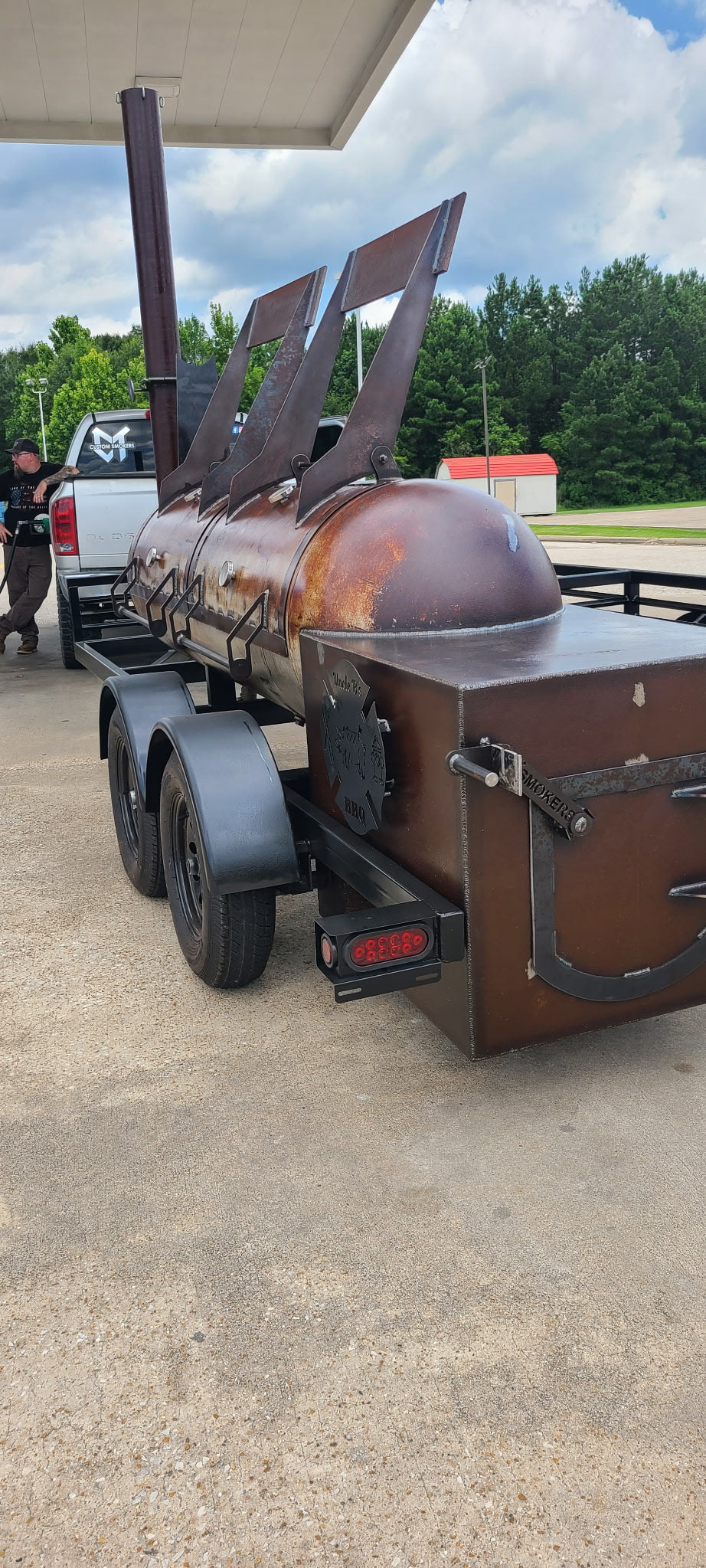 330g tandem trailer
